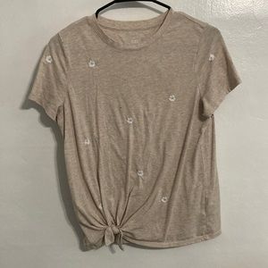 Flower embroidered side tie top size xxl (18)